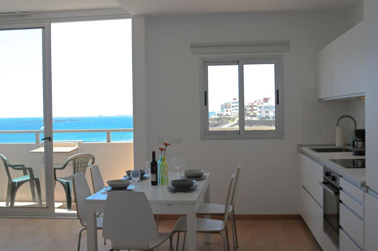 Vista Playa Y Mar - Sea View, Wifi And Ac Lejlighed Melenara Eksteriør billede