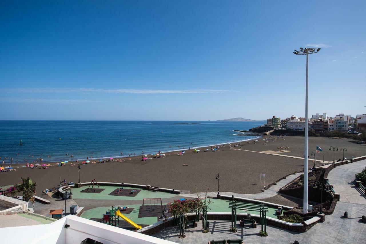 Vista Playa Y Mar - Sea View, Wifi And Ac Lejlighed Melenara Eksteriør billede
